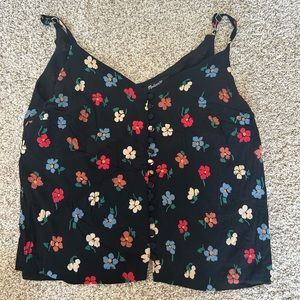 Floral Madewell Summer Top (XS)